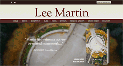 Desktop Screenshot of leemartinauthor.com